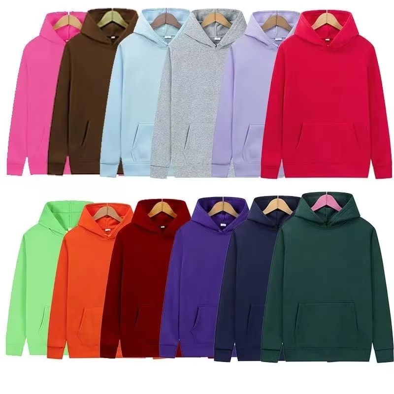 Streetwear Brand Red - Mannen Vrouwen Hoodies Sweatshirts Mode Effen