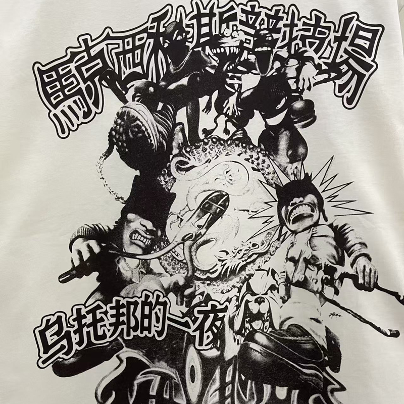 Cactus Jack Tee - Amerikaanse High Street Zomer Nieuwe Cactus