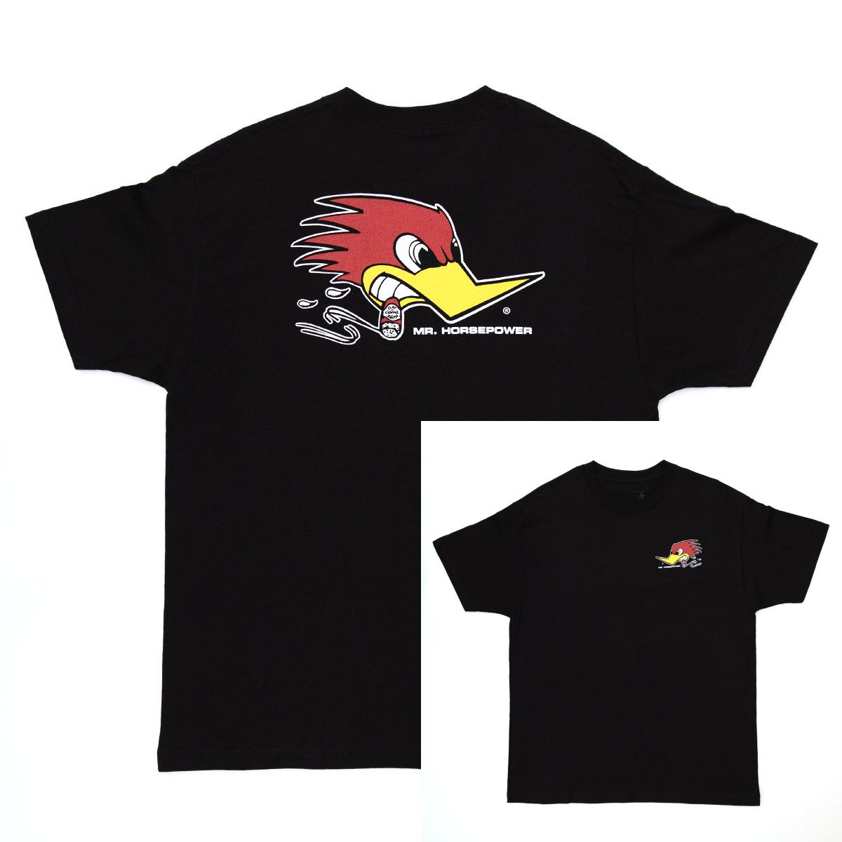 Streetwear Brand Red - Rode Specht Logo Klassieke Raceauto Modificatie