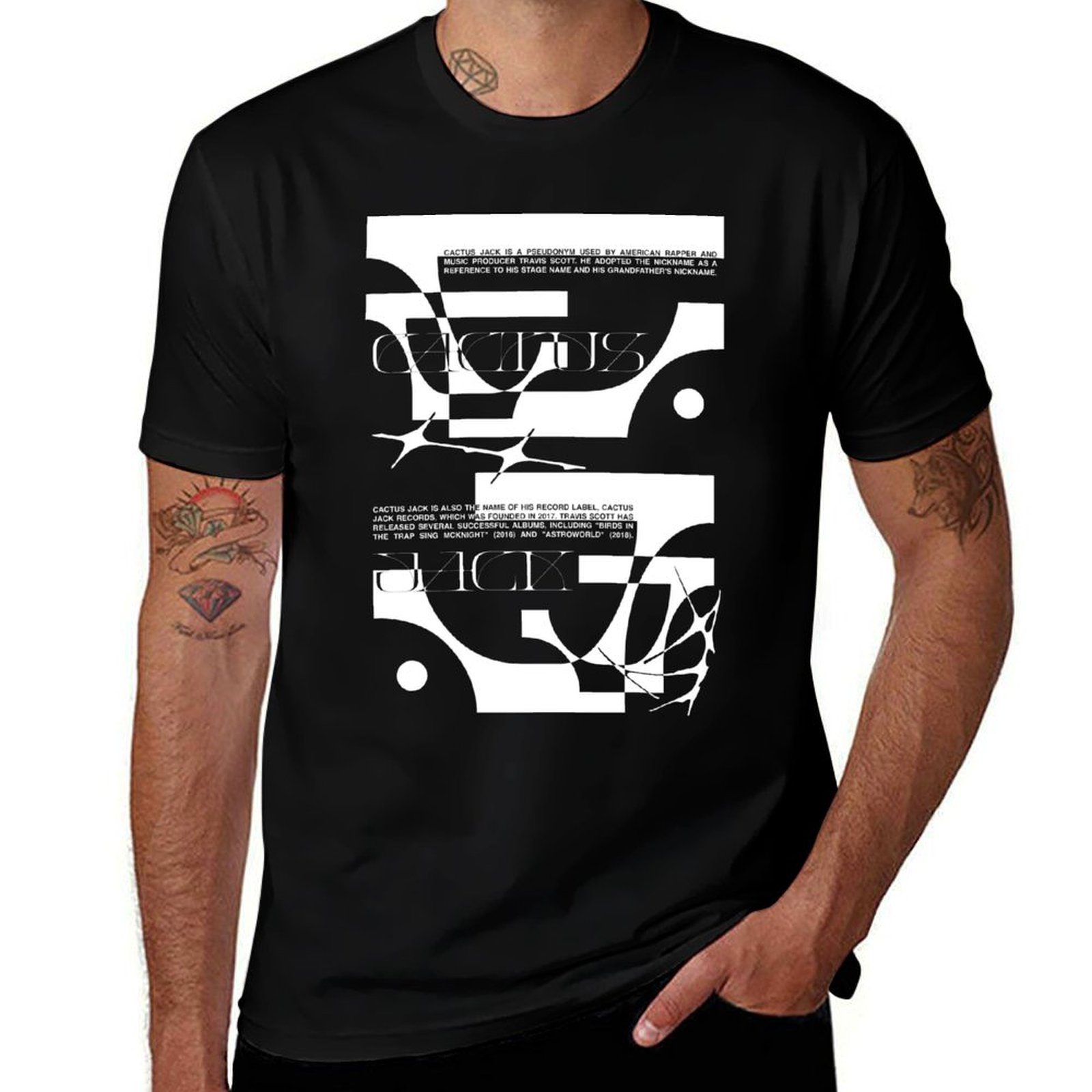 cactus jack T-shirt Plus Size  - Cactus Jack Tee recensie en prijs