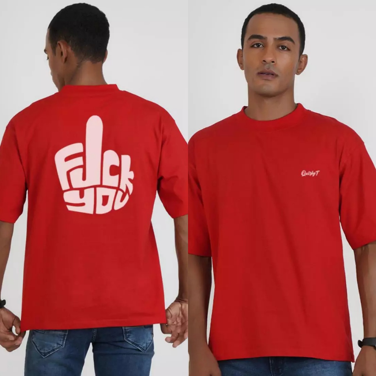 Don't Care Red Spoof Humor Int - Streetwear Brand Red recensie en prijs
