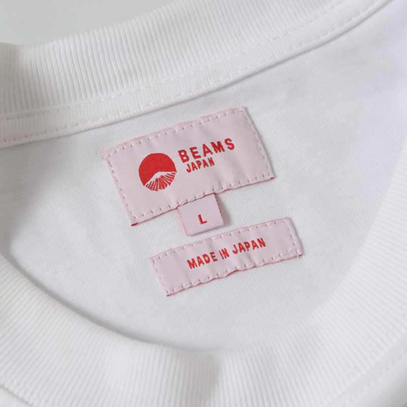 Streetwear merk Beams T-shirt  - Streetwear Brand Red recensie en prijs