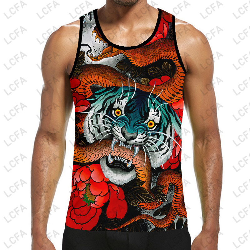 Lcfa Merk 3D Gedrukt Red Snake - Streetwear Brand Red recensie en prijs