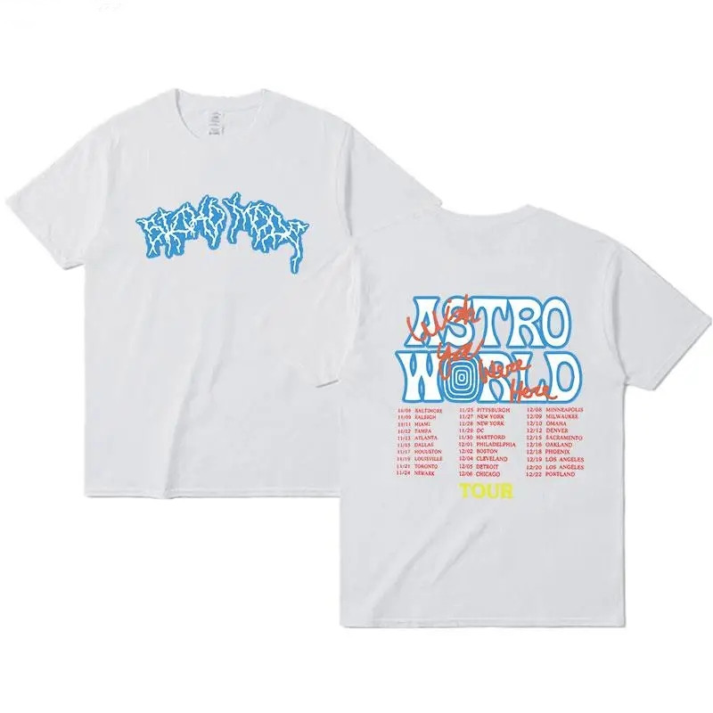 Nieuwe zomer hiphop T-shirt ma - Cactus Jack Tee recensie en prijs