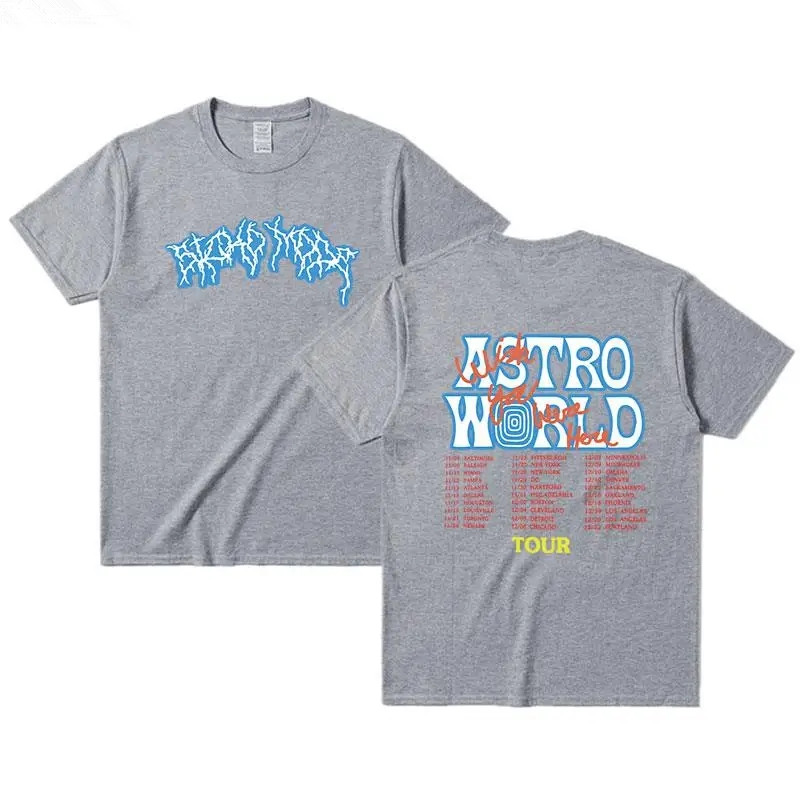 Nieuwe zomer hiphop T-shirt ma - Cactus Jack Tee recensie en prijs